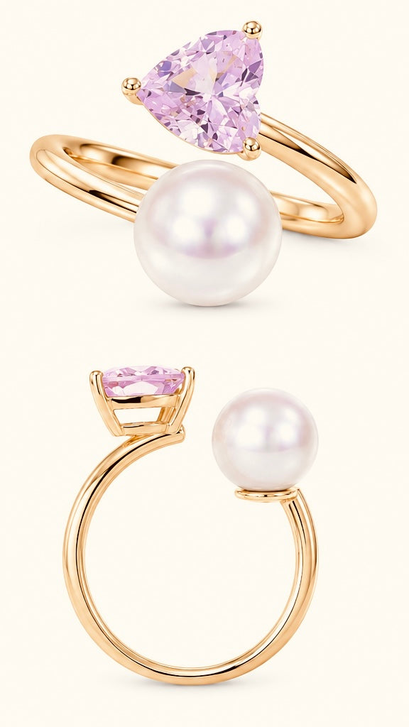 The Sweetheart Toi et Moi Ring
