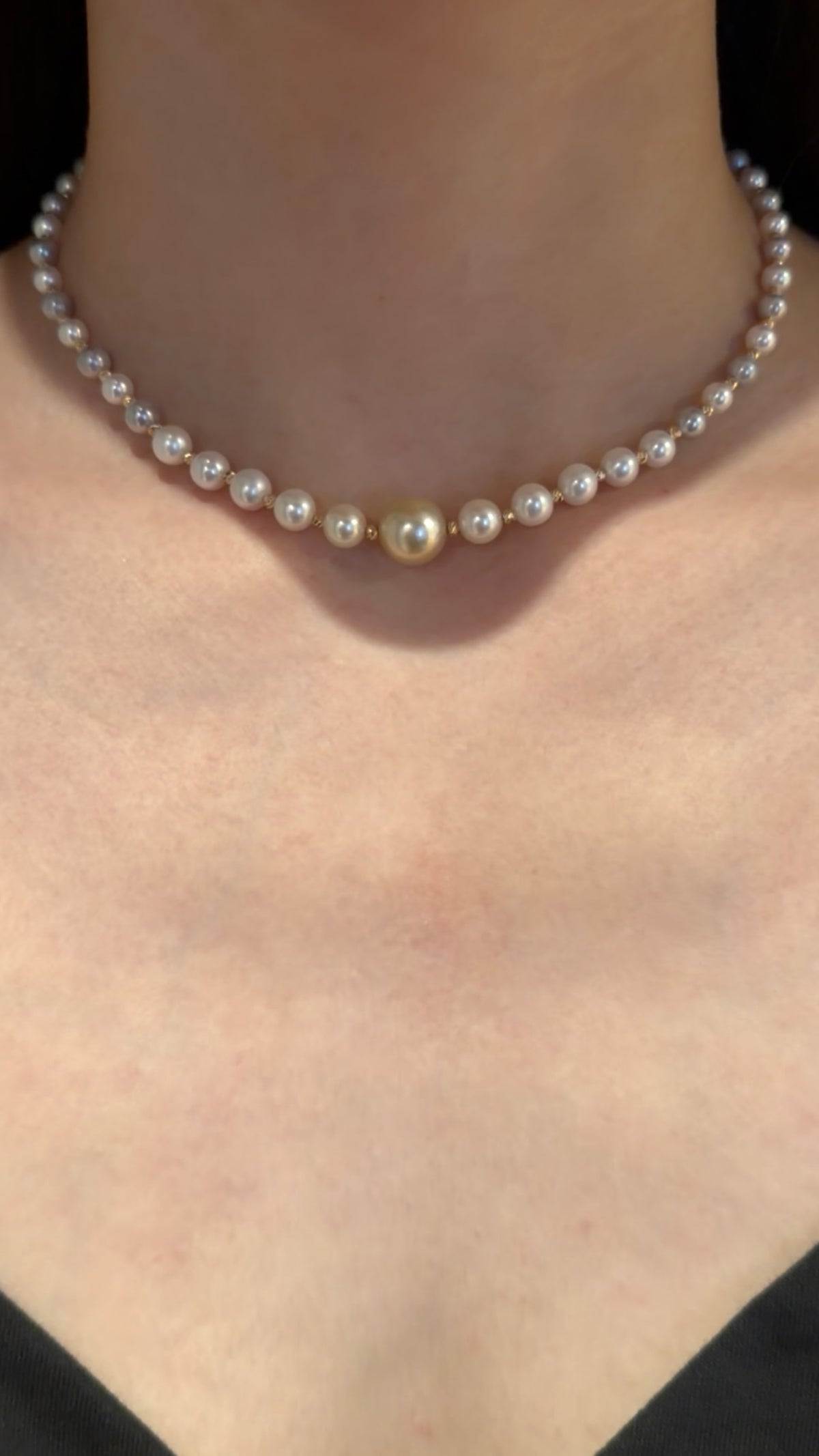 Golden Reverie Set | Golden South Sea Pearl Choker & Bracelet