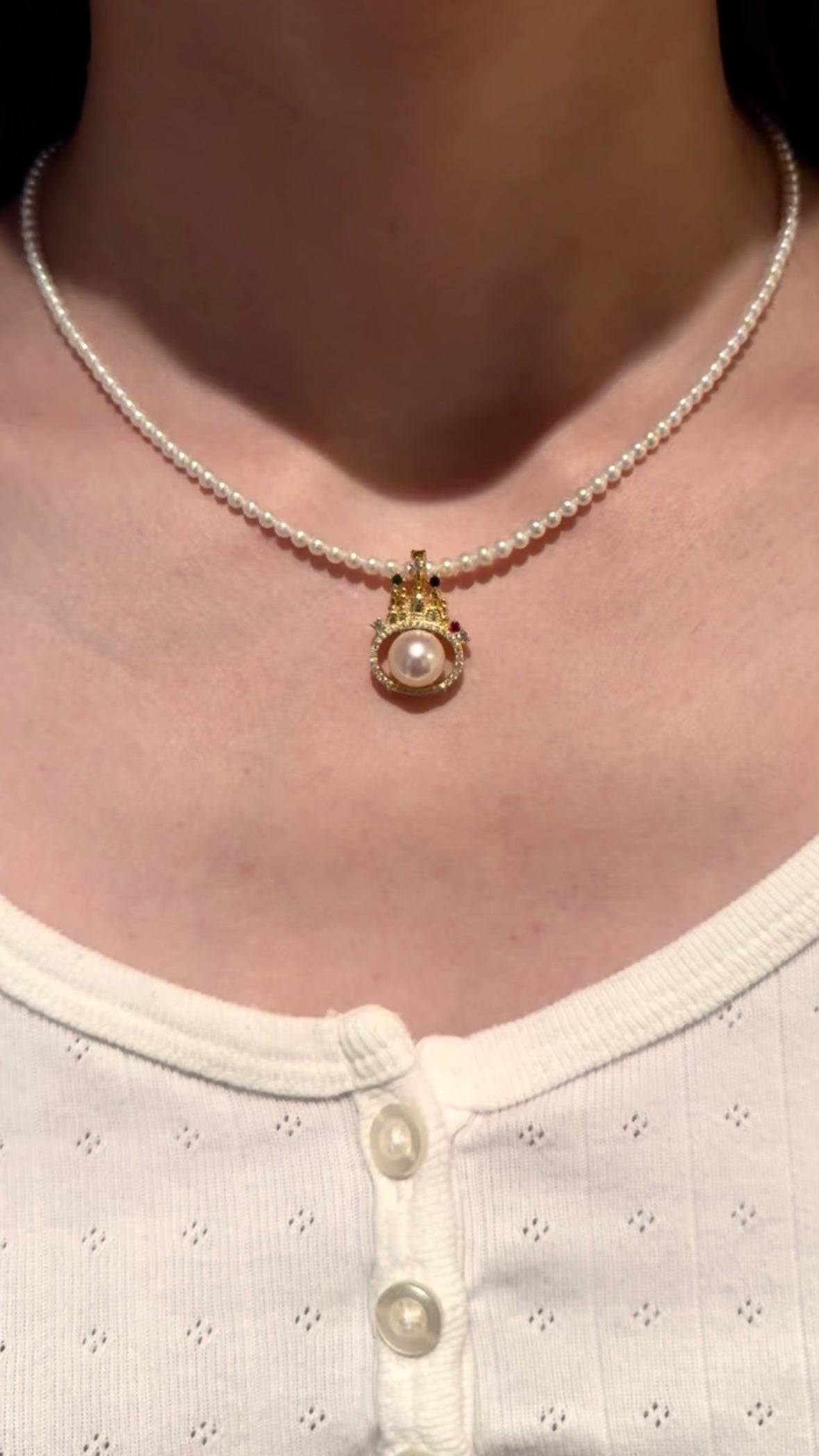 Princess Castle Pendant