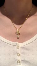 8.5 mm Akoya pearl Bloom Pendant